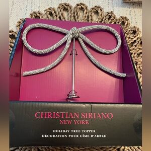 NWT Christian Siriano Bling Tree Topper